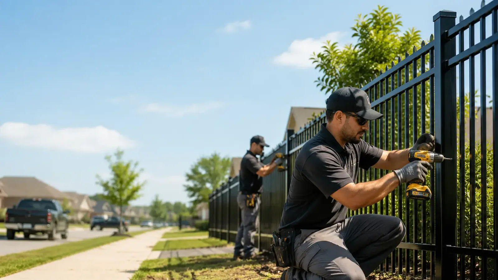 Metal Fence Installation in Lusby, MD